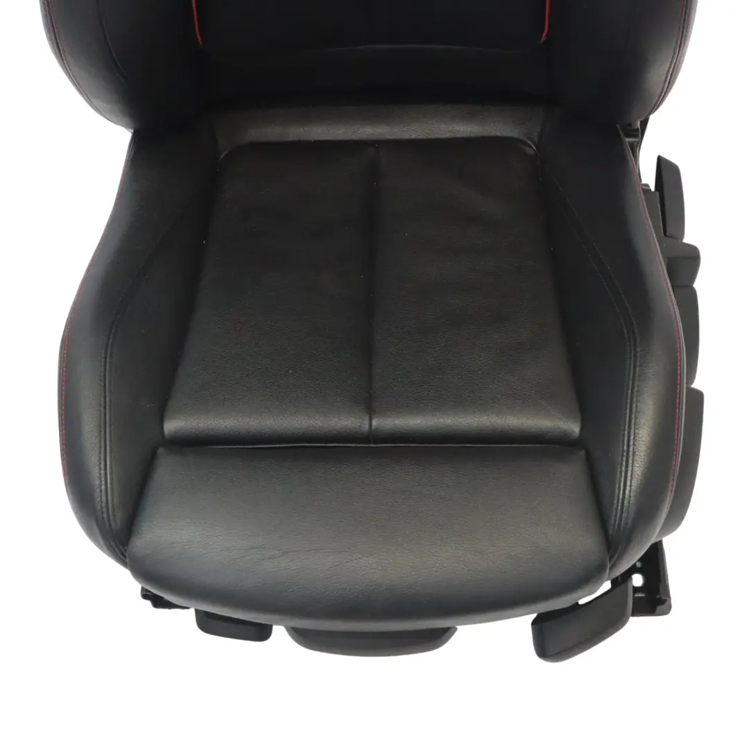 Sitz vorne links Interieur beheizt Leder Dakota Schwarz Rot für BMW F20 Sport mit Teilenummer 7295143 BMW F20 Sport Sitz vorne links Interieur beheizt Leder Dakota Schwarz Rot - SKU 7295143-3 - Teilenummer 7295143