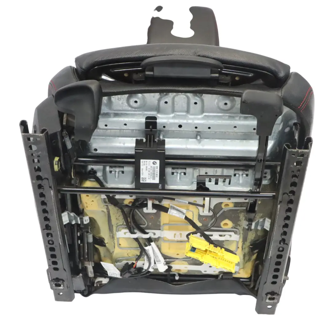 BMW F20 Sedile sportivo anteriore destro riscaldato pelle Dakota nero rossi - SKU 7295144-4 - Numero di parte 7295144