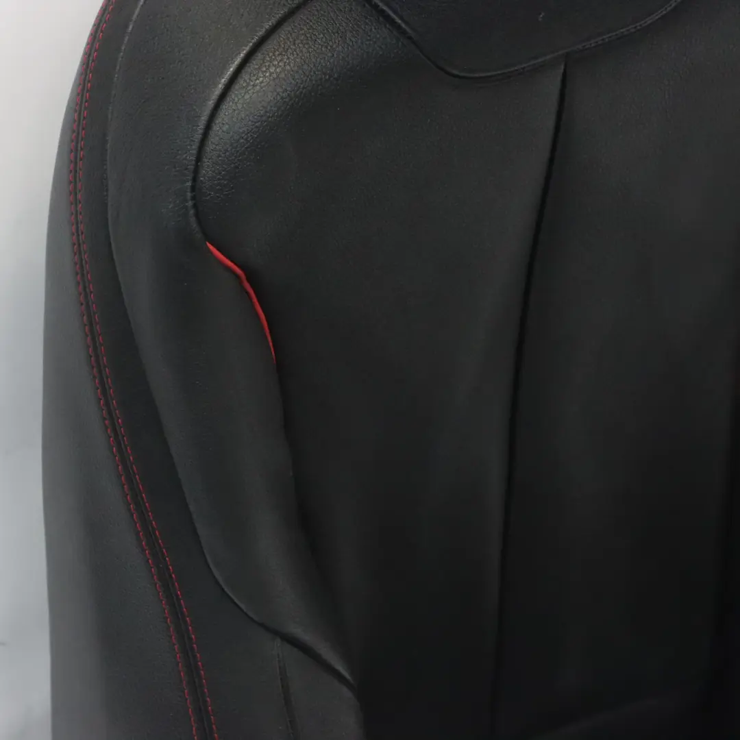 Delantero Derecho Calefactado Cuero Dakota Negro Con Rojo para BMW F20 Sport Seat con número de pieza 7295144 BMW F20 Sport Seat Delantero Derecho Calefactado Cuero Dakota Negro Con Rojo - SKU 7295144-4 - Número de pieza 7295144