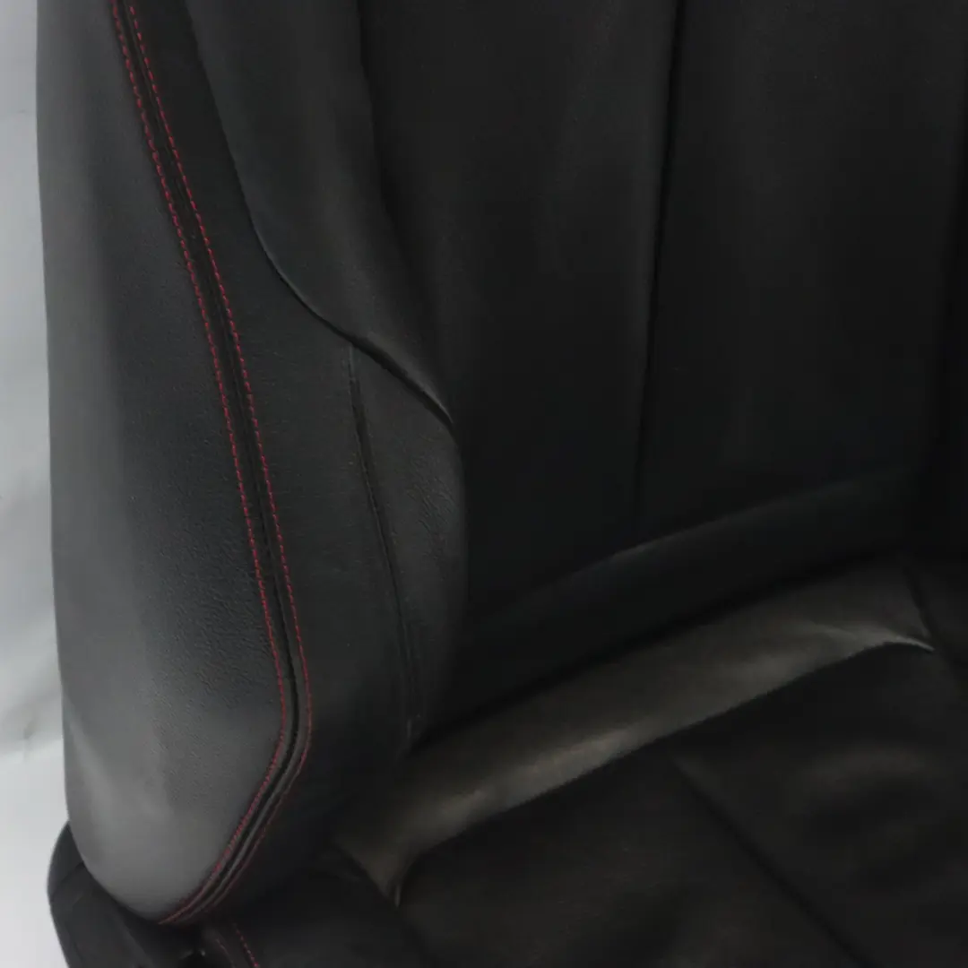 Sedile sportivo anteriore destro riscaldato pelle Dakota nero rossi per BMW F20 con numero di parte 7295144 BMW F20 Sedile sportivo anteriore destro riscaldato pelle Dakota nero rossi - SKU 7295144-4 - Numero di parte 7295144