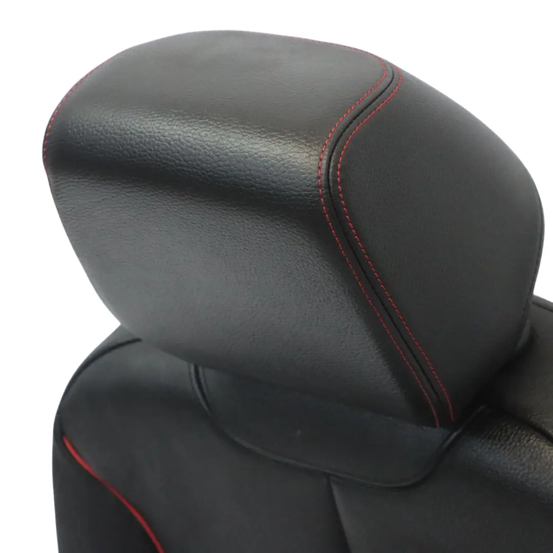 Sedile sportivo anteriore destro riscaldato pelle Dakota nero rossi per BMW F20 con numero di parte 7295144 BMW F20 Sedile sportivo anteriore destro riscaldato pelle Dakota nero rossi - SKU 7295144-4 - Numero di parte 7295144