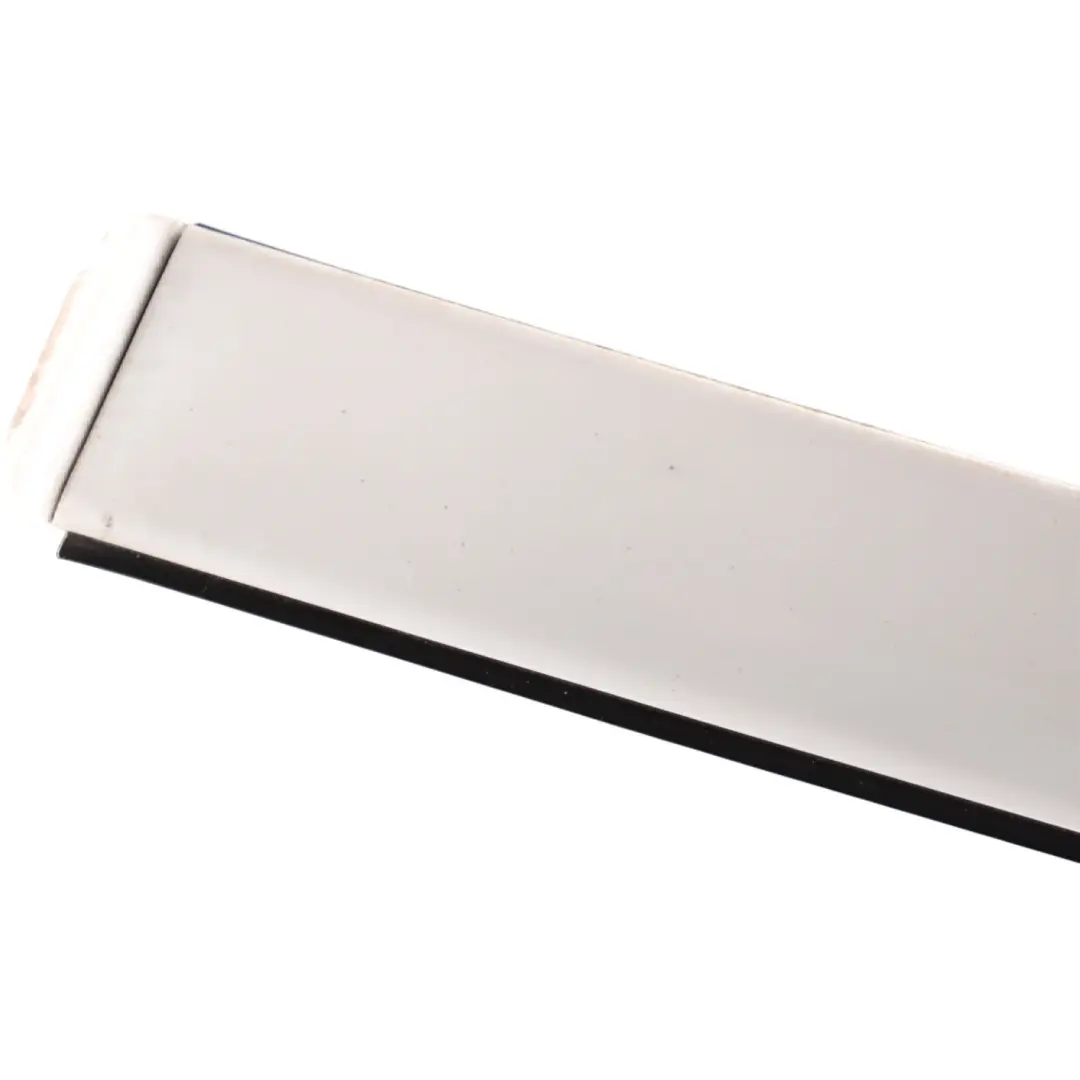 Roof Moulding Railing Gutter Trim Left N/S Alpinweiss Alpine White - 300 to BMW F06 with Part number 7302973 BMW F06 Roof Moulding Railing Gutter Trim Left N/S Alpinweiss Alpine White - 300 - SKU 7302973-AW - Part number 7302973