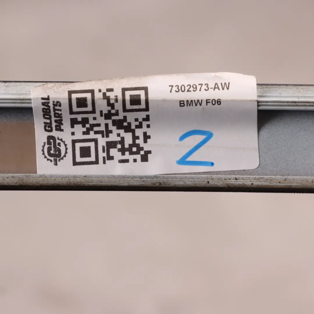 BMW F06 Dachleiste Reling Dachrinne Trim Links Alpinweiss Alpinweiss - 300 - SKU 7302973-AW - Teilenummer 7302973