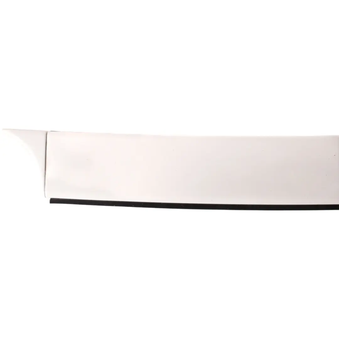 Roof Moulding Railing Gutter Trim Right O/S Alpinweiss Alpine White 300 to BMW F06 with Part number 7302974 BMW F06 Roof Moulding Railing Gutter Trim Right O/S Alpinweiss Alpine White 300 - SKU 7302974-AW - Part number 7302974