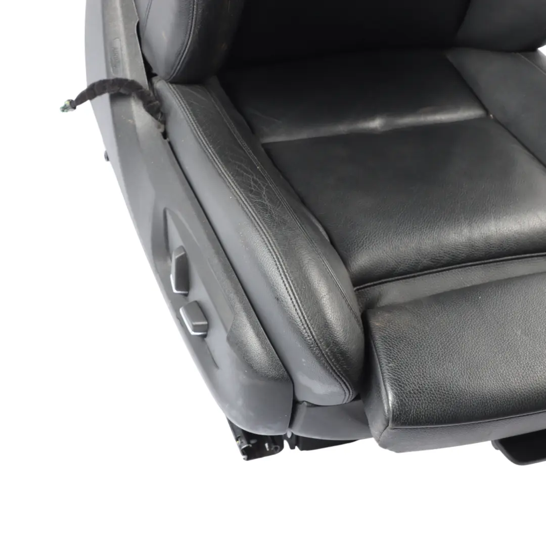  Siège Avant Droit Chauffant BMW F10 F11 LCI Sport, Intérieur Cuir Dakota Noir - SKU 7303376-1 - Numéro de pièce 7303376