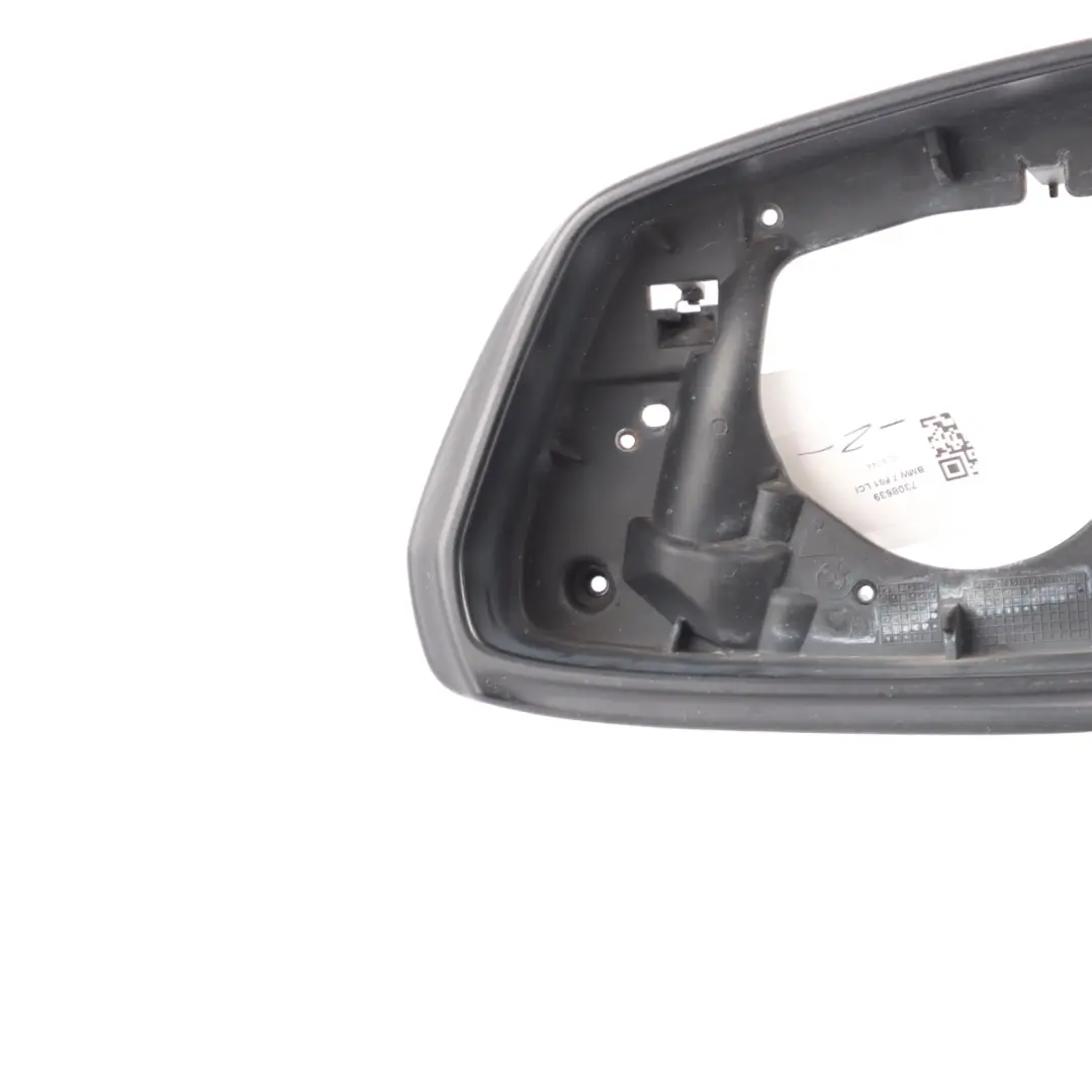 Wing Mirror Ring BMW F10 F12 F01 F02 LCI Supporting Frame Left N/S Black - SKU 7308639 - Part number 7308639