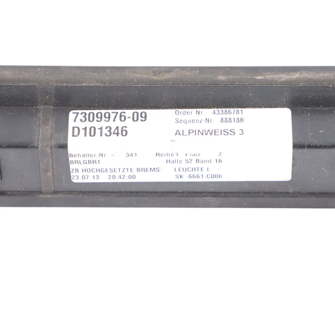 BMW F06 Gran Coupe Tylne Światło Stopu Listwa Biała Alpinweiss 300 - SKU 7309976-AW - Numer Części 7309976