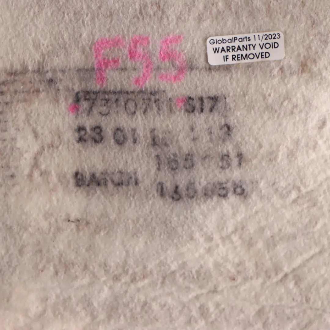 Mini F55 Seat Occupancy Sensor Mat Electronic Control Unit - SKU 7310711 - Part number 7310711