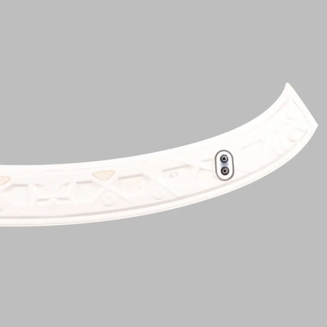 Upper Tailgate Spoiler Blade Trim Alpinweiss White - 300 to BMW F34 GT Rear with Part number 7310752 BMW F34 GT Rear Upper Tailgate Spoiler Blade Trim Alpinweiss White - 300 - SKU 7310752-AW - Part number 7310752