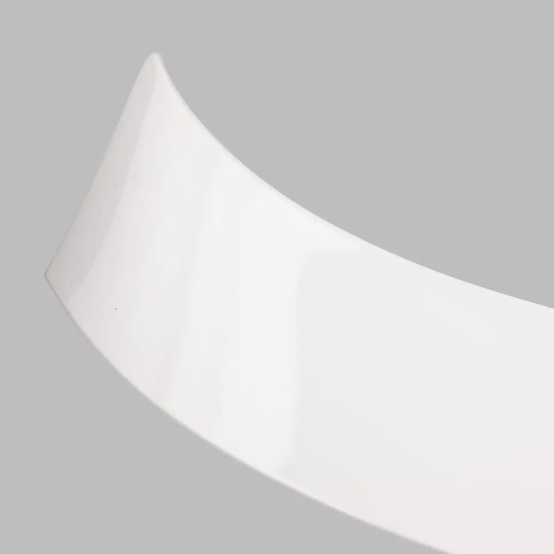 Upper Tailgate Spoiler Blade Trim Alpinweiss White - 300 to BMW F34 GT Rear with Part number 7310752 BMW F34 GT Rear Upper Tailgate Spoiler Blade Trim Alpinweiss White - 300 - SKU 7310752-AW - Part number 7310752