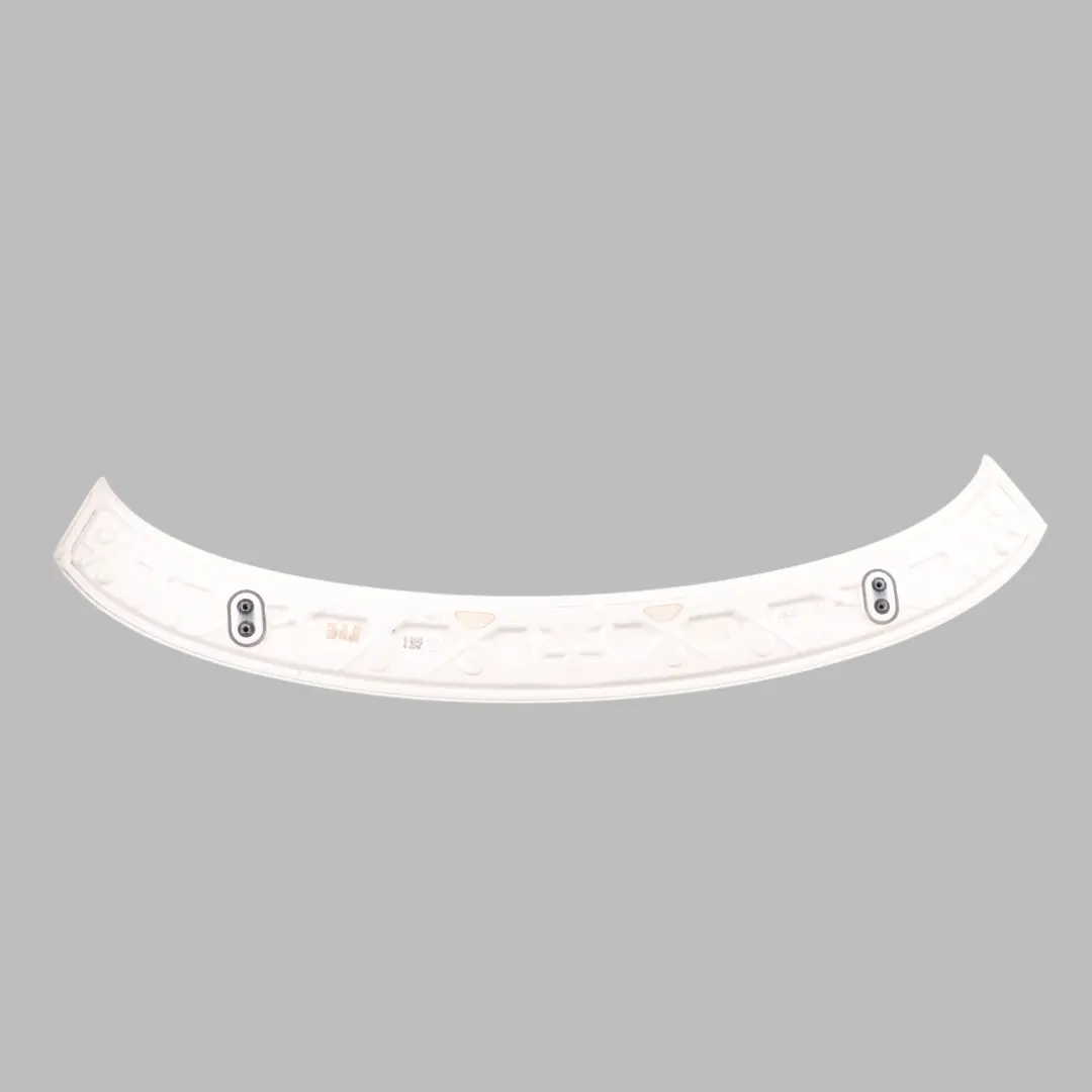 BMW F34 GT Rear Upper Tailgate Spoiler Blade Trim Alpinweiss White - 300 - SKU 7310752-AW - Part number 7310752