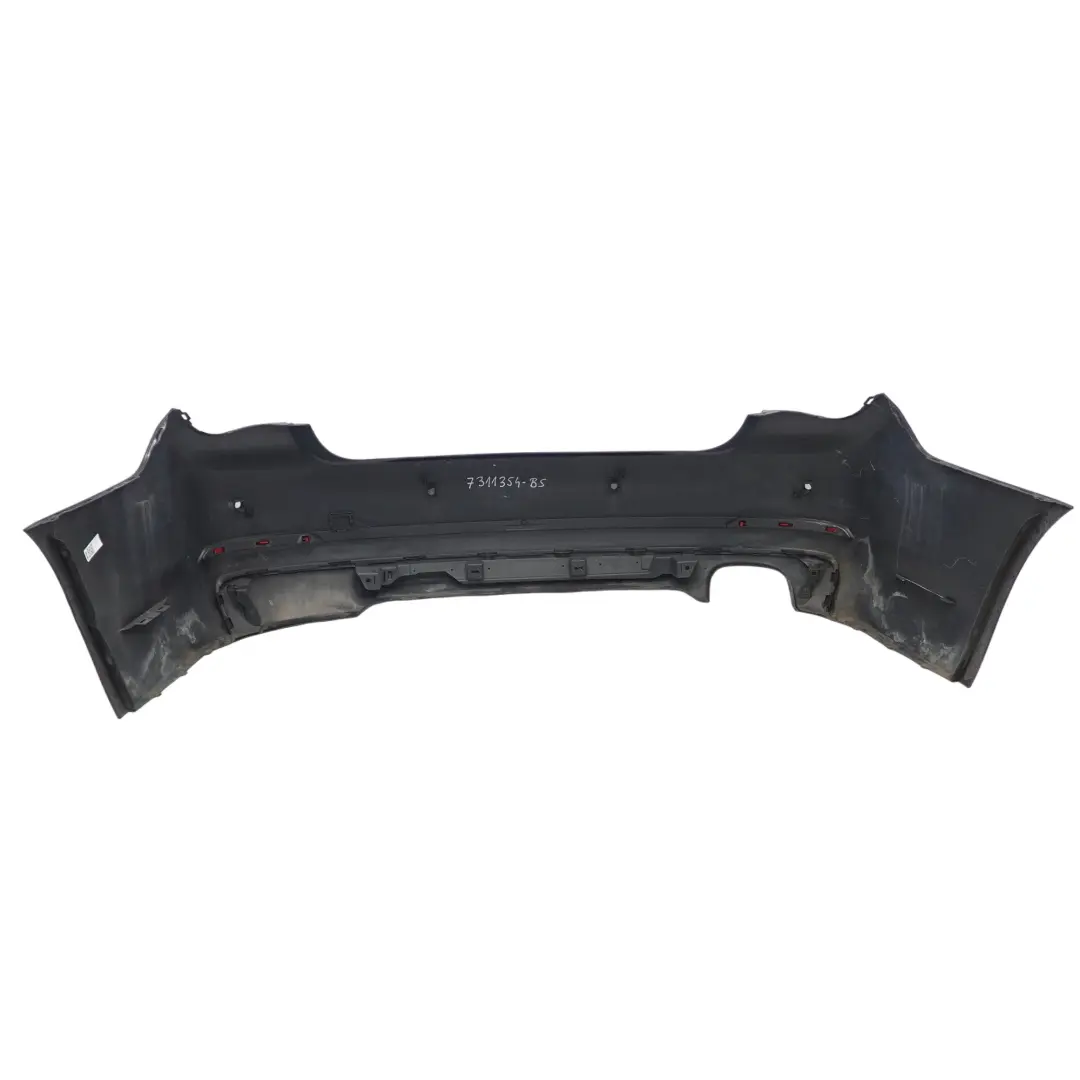Bumper Trim Panel Cover Black Sapphire Metallic - 475 to BMW F01 LCI Rear with Part number 7311354 BMW F01 LCI Rear Bumper Trim Panel Cover Black Sapphire Metallic - 475 - SKU 7311354-BS - Part number 7311354