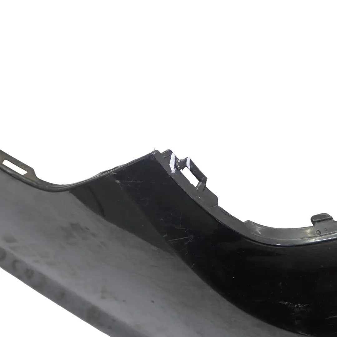 BMW F01 LCI Rear Bumper Trim Panel Cover Black Sapphire Metallic - 475 - SKU 7311354-BS - Part number 7311354