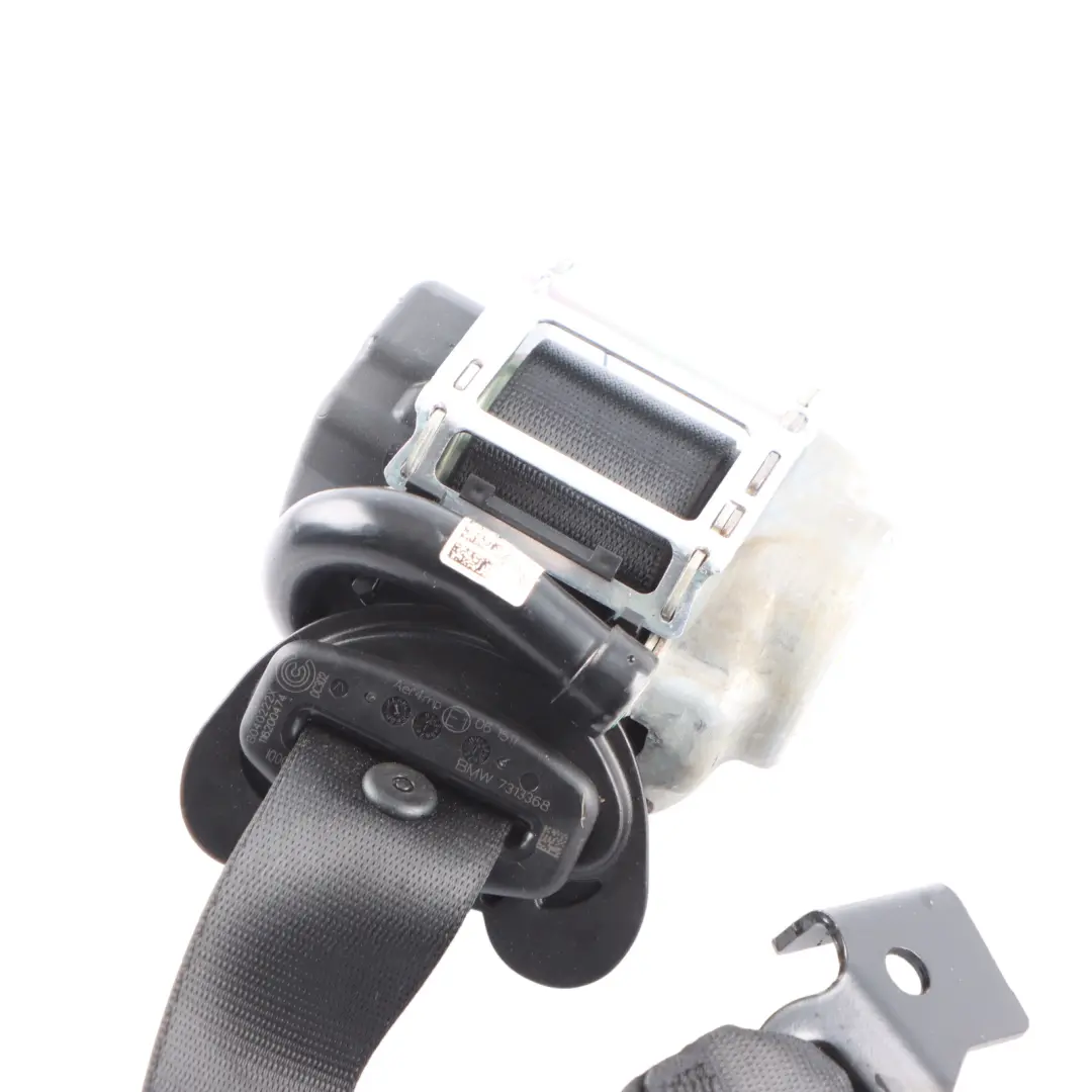 Mini F56 Seatbelt Rear Right O/S Upper Seat Belt Black - SKU 7313368 - Part number 7313368