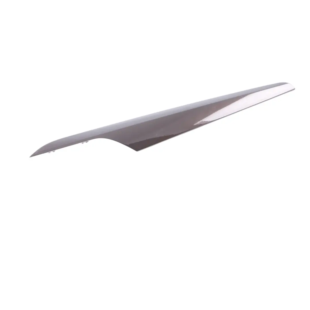 BMW X1 E84 Door Card Strip Trim Front Right O/S High Gloss Cover Brown - SKU 7317556 - Part number 7317556