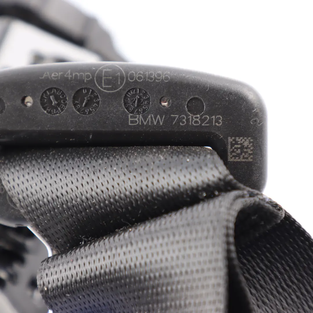 Belt Seatbelt Left N/S Black to Mini F55 Rear Seat with Part number 7318213 Mini F55 Rear Seat Belt Seatbelt Left N/S Black - SKU 7318213 - Part number 7318213