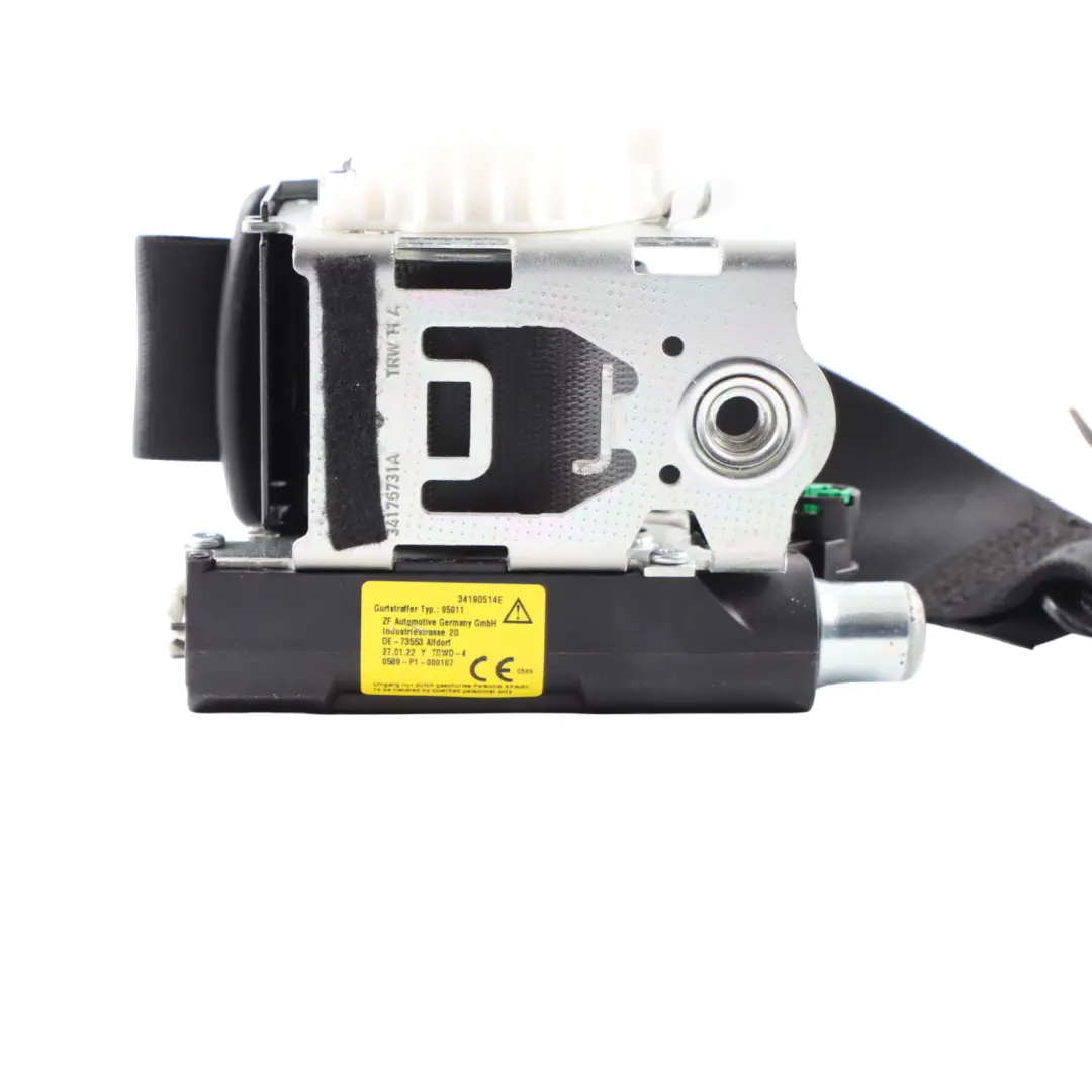 Belt Seatbelt Right O/S Black to Mini F55 Rear Seat with Part number 7318214 Mini F55 Rear Seat Belt Seatbelt Right O/S Black - SKU 7318214 - Part number 7318214