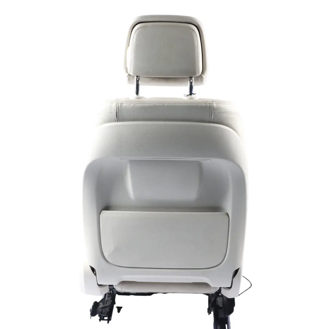 Front Left N/S Interior Memory Heated Leather Dakota Ivory to BMW F01 LCI Seat with Part number 7319208 BMW F01 LCI Seat Front Left N/S Interior Memory Heated Leather Dakota Ivory - SKU 7319208-1 - Part number 7319208