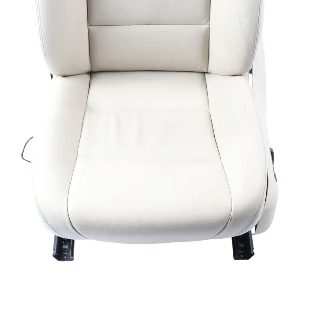 BMW F01 LCI Seat Front Left N/S Interior Memory Heated Leather Dakota Ivory - SKU 7319208-1 - Part number 7319208