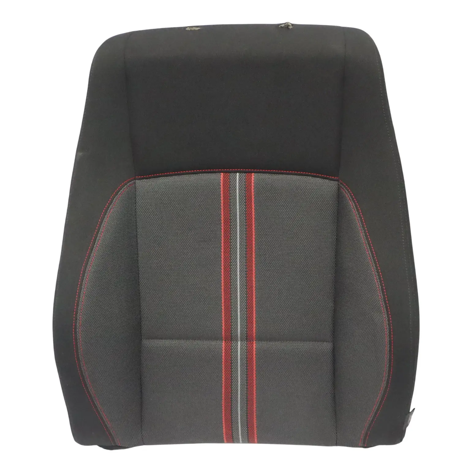 BMW X1 E84 Sport Front Left Seat Backrest Cloth Median Anthracite Red 7324179