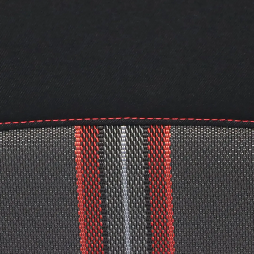 BMW X1 E84 Sport Front Left Seat Backrest Cloth Median Anthracite Red - SKU 7324179-2 - Part number 7324179