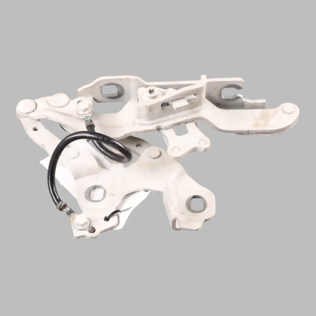 BMW E82 E88 Engine Hood Hinge Left N/S Bonnet Alpinweiss 3 White - 300 - SKU 7325869-AW - Part number 7325869