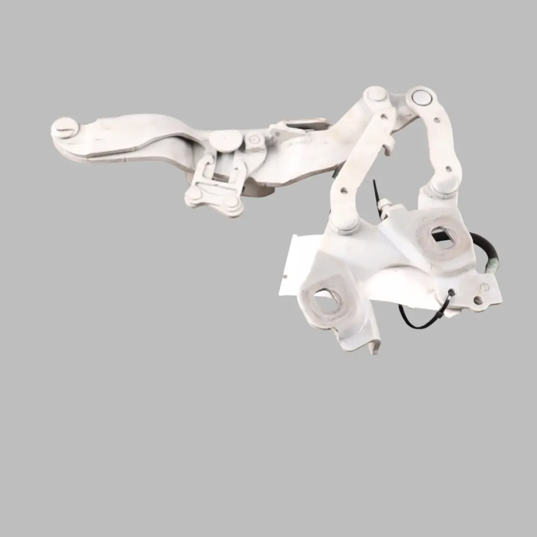 BMW E82 E88 Engine Hood Hinge Left N/S Bonnet Alpinweiss 3 White - 300 - SKU 7325869-AW - Part number 7325869