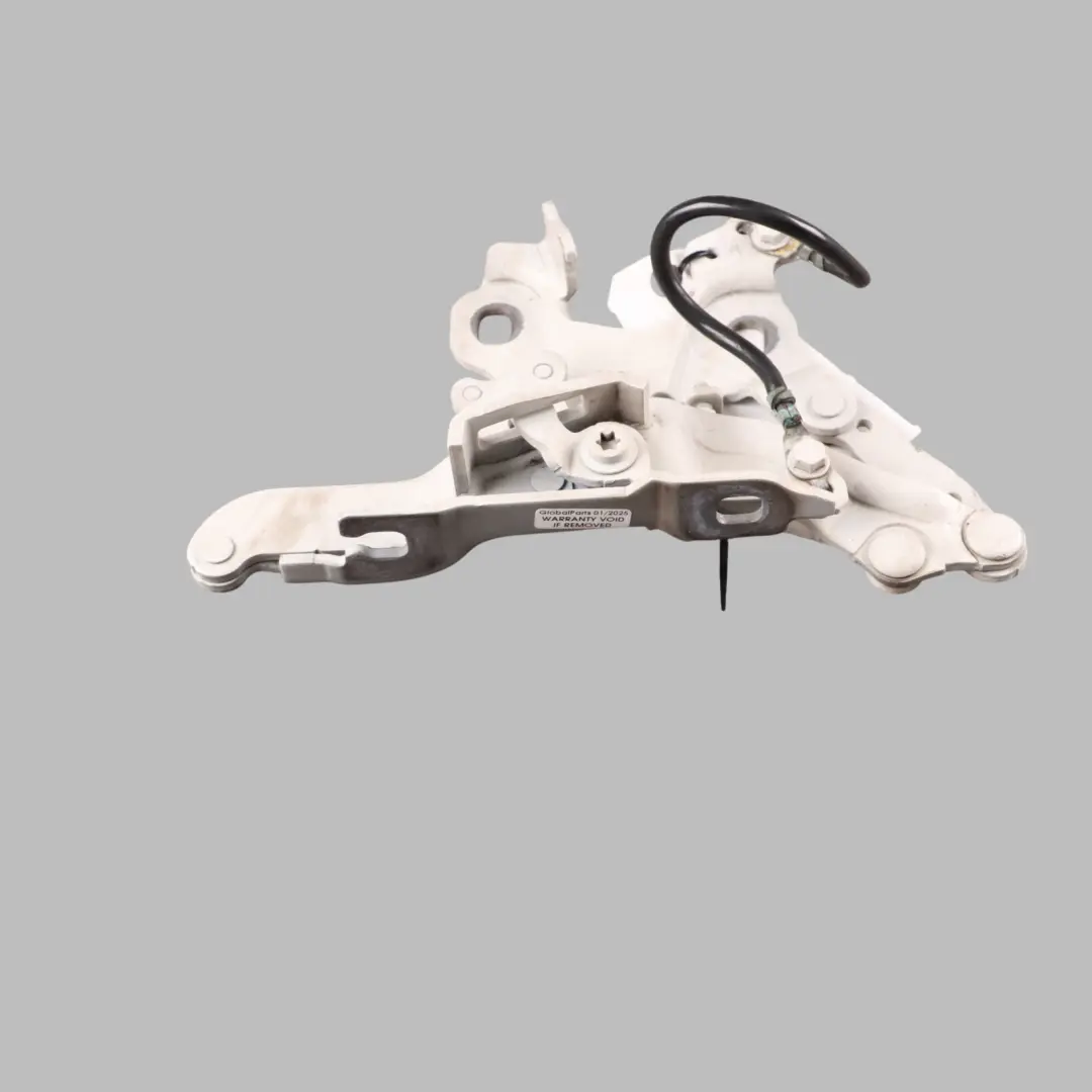 Hood Hinge Left N/S Bonnet Alpinweiss 3 White - 300 to BMW E82 E88 Engine with Part number 7325869 BMW E82 E88 Engine Hood Hinge Left N/S Bonnet Alpinweiss 3 White - 300 - SKU 7325869-AW - Part number 7325869