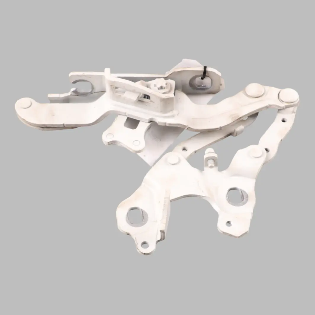 BMW E82 E88 Engine Hood Hinge Right O/S Bonnet Alpinweiss 3 White - 300 - SKU 7325870-AW - Part number 7325870