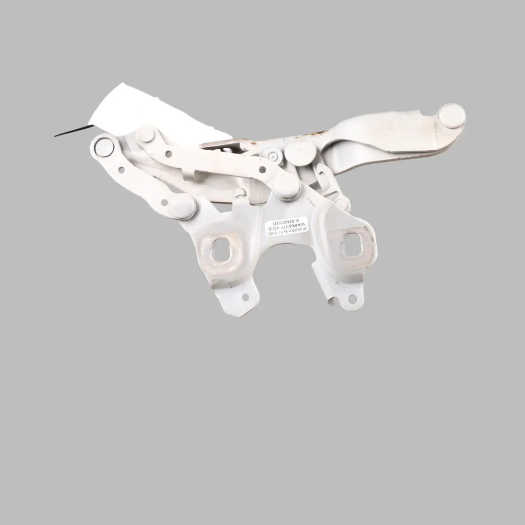 BMW E82 E88 Engine Hood Hinge Right O/S Bonnet Alpinweiss 3 White - 300 - SKU 7325870-AW - Part number 7325870