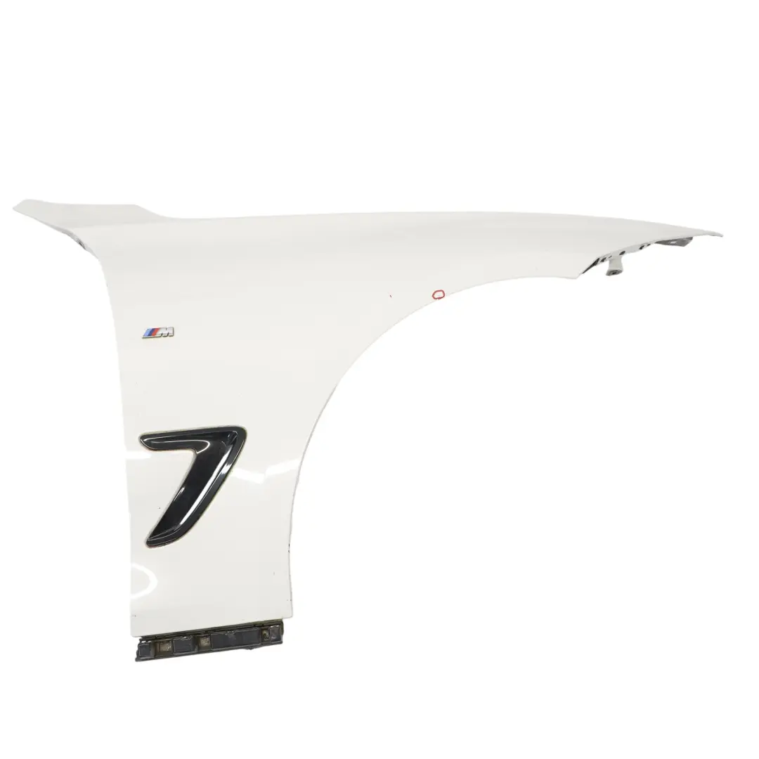 BMW F34 Side Panel Wing Fender Front Right O/S Alpinweiss Alpine White 3 - 300 - SKU 7329542-AW - Part number 7329542