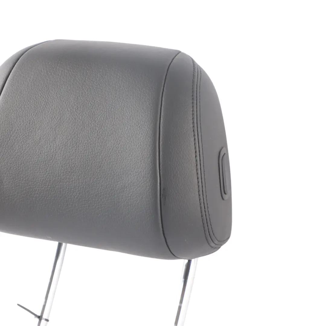 BMW F10 F11 LCI Seat Front Headrest Left Right N/O/S Leather Dakota Black - SKU 7340406 - Part number 7340406