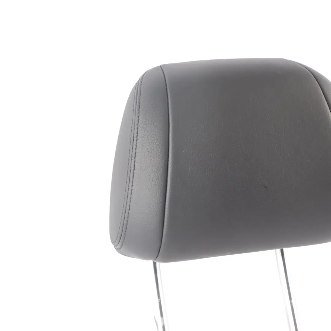 BMW F10 F11 LCI Seat Front Headrest Left Right N/O/S Leather Dakota Black - SKU 7340406 - Part number 7340406