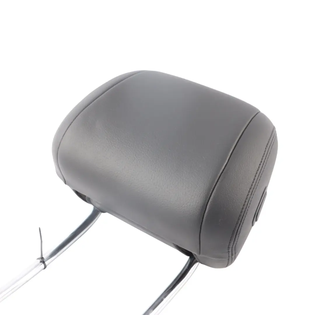 BMW F10 F11 LCI Seat Front Headrest Left Right N/O/S Leather Dakota Black - SKU 7340406 - Part number 7340406