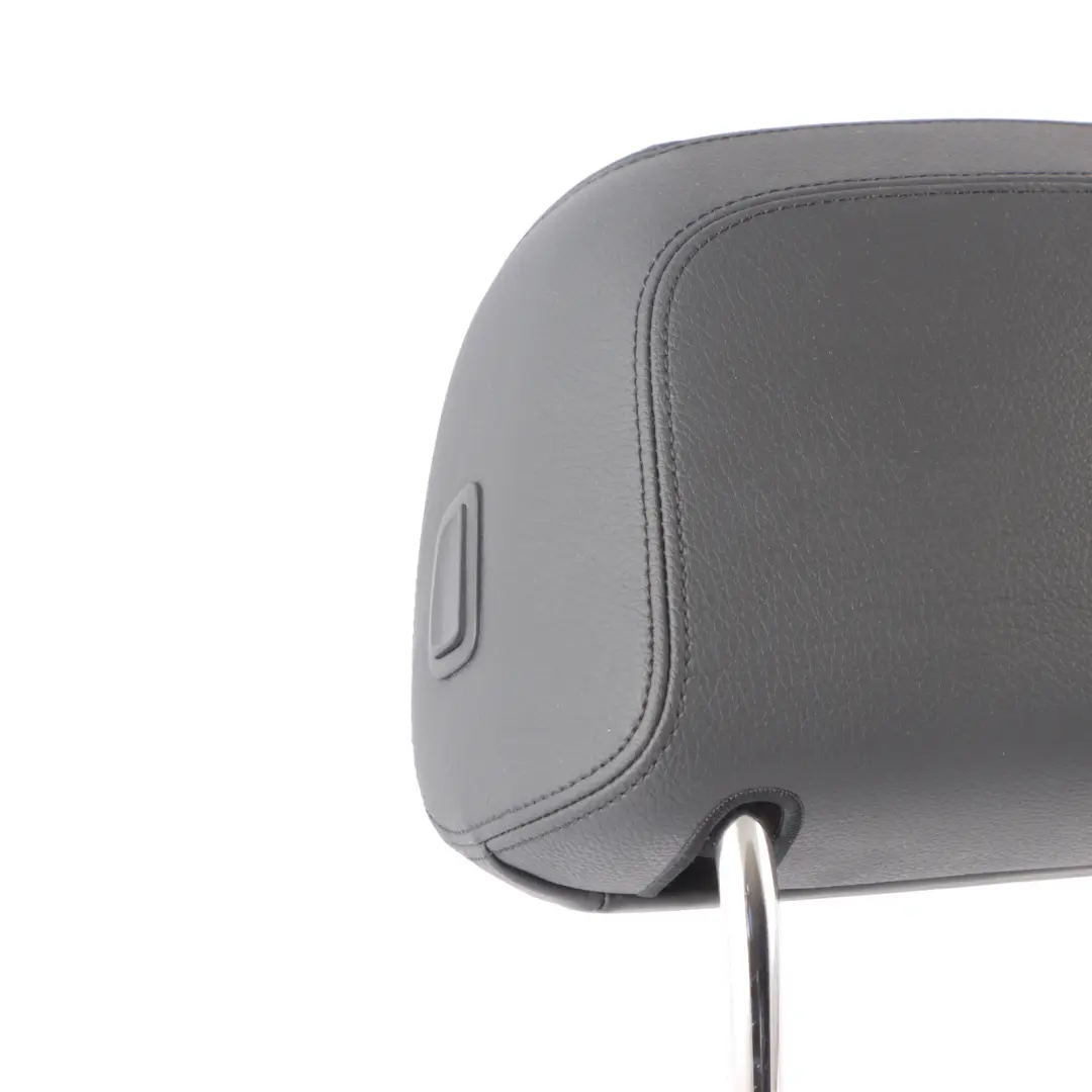 BMW F10 F11 LCI Seat Front Headrest Left Right N/O/S Leather Dakota Black - SKU 7340406 - Part number 7340406