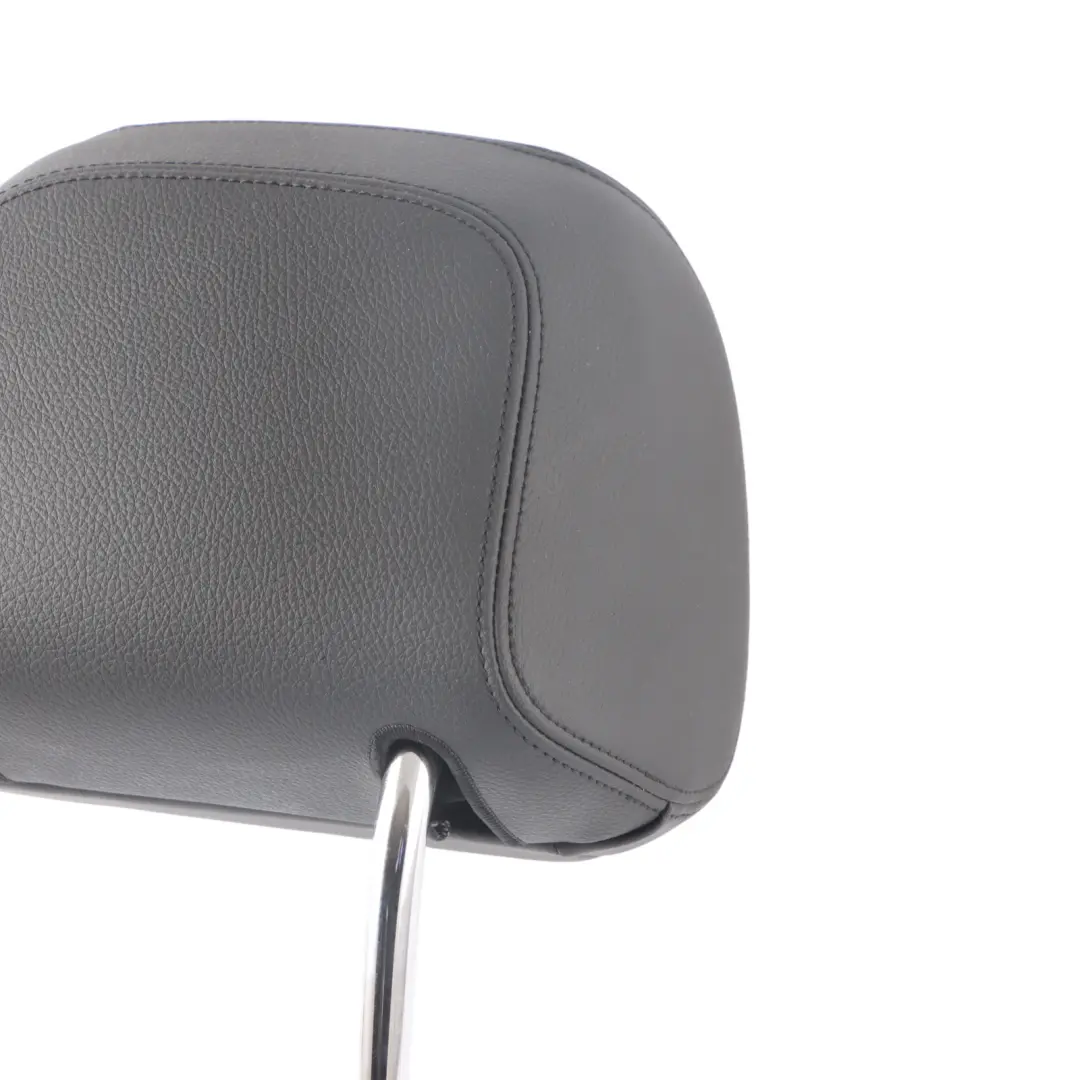 BMW F10 F11 LCI Seat Front Headrest Left Right N/O/S Leather Dakota Black - SKU 7340406 - Part number 7340406
