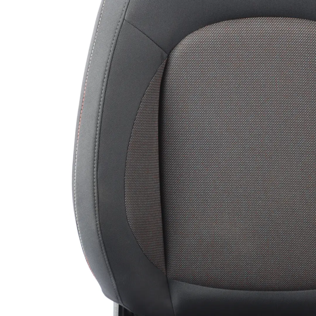 Mini Cooper F60 Front Left N/S Cloth Heated Seat Fabric Firework Carbon Black - SKU 7344583-5 - Part number 7344583