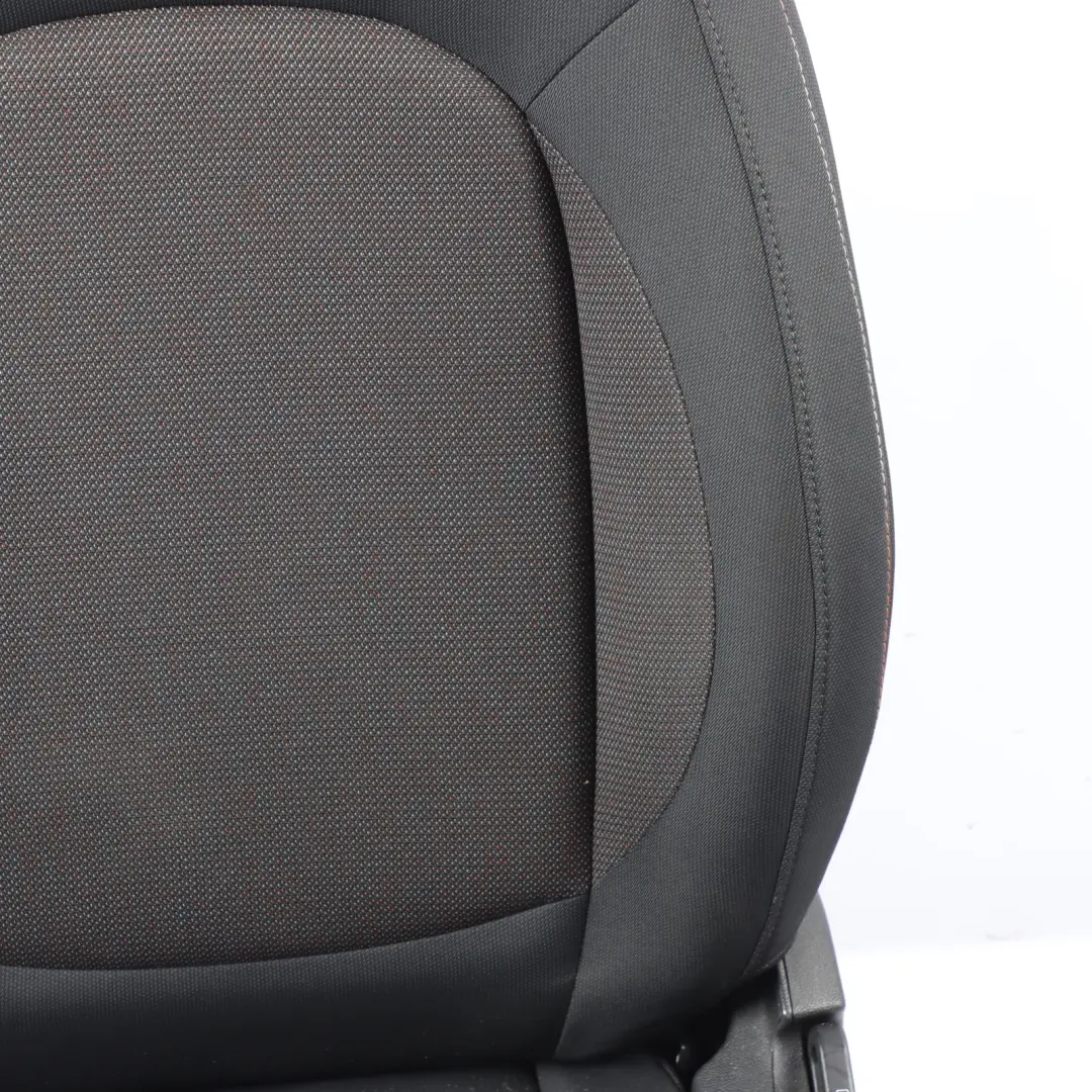 Mini Cooper F60 Front Left N/S Cloth Heated Seat Fabric Firework Carbon Black - SKU 7344583-5 - Part number 7344583