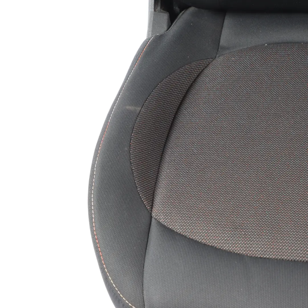 Front Left N/S Cloth Heated Seat Fabric Firework Carbon Black to Mini Cooper F60 with Part number 7344583 Mini Cooper F60 Front Left N/S Cloth Heated Seat Fabric Firework Carbon Black - SKU 7344583-5 - Part number 7344583
