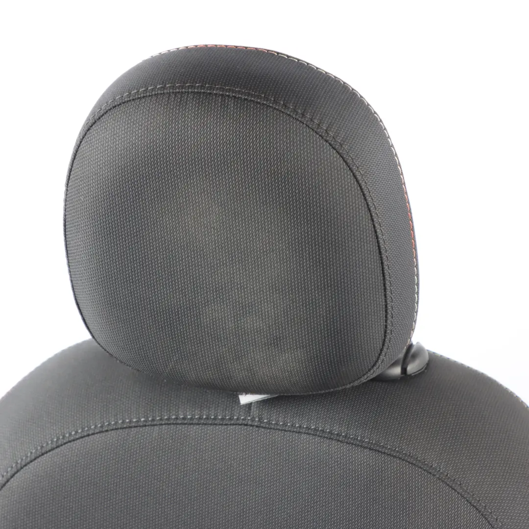 Front Left N/S Cloth Heated Seat Fabric Firework Carbon Black to Mini Cooper F60 with Part number 7344583 Mini Cooper F60 Front Left N/S Cloth Heated Seat Fabric Firework Carbon Black - SKU 7344583-5 - Part number 7344583