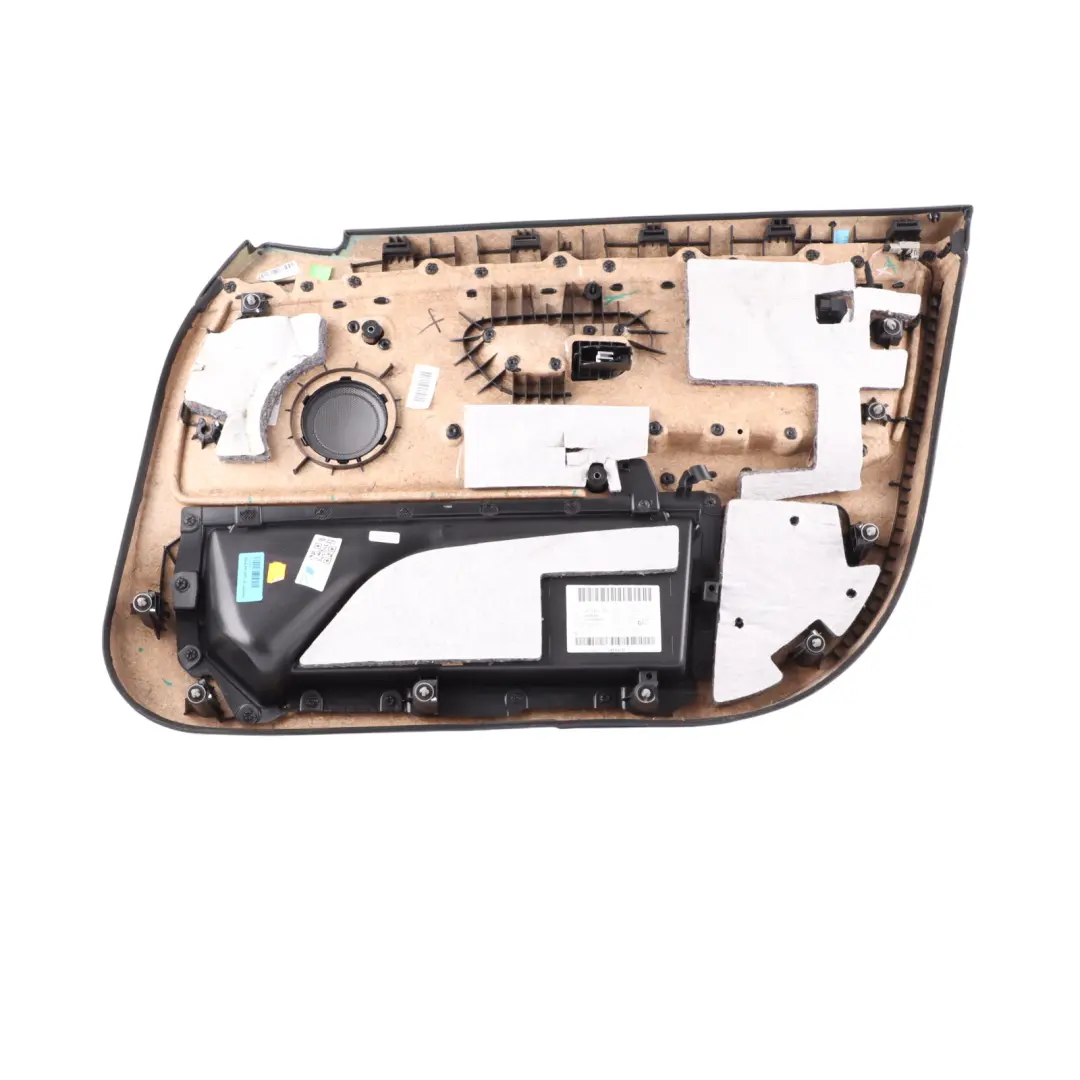 Door Card Front Left N/S Lining Trim Panel Black Leather to BMW F36 LCI with Part number 7347161 BMW F36 LCI Door Card Front Left N/S Lining Trim Panel Black Leather - SKU 7347161-3 - Part number 7347161