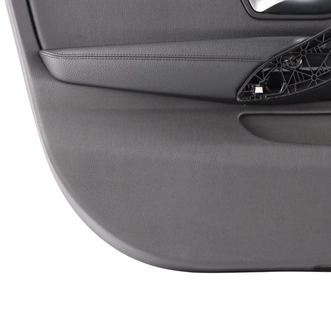 Door Card Front Left N/S Lining Trim Panel Black Leather to BMW F36 LCI with Part number 7347161 BMW F36 LCI Door Card Front Left N/S Lining Trim Panel Black Leather - SKU 7347161-3 - Part number 7347161