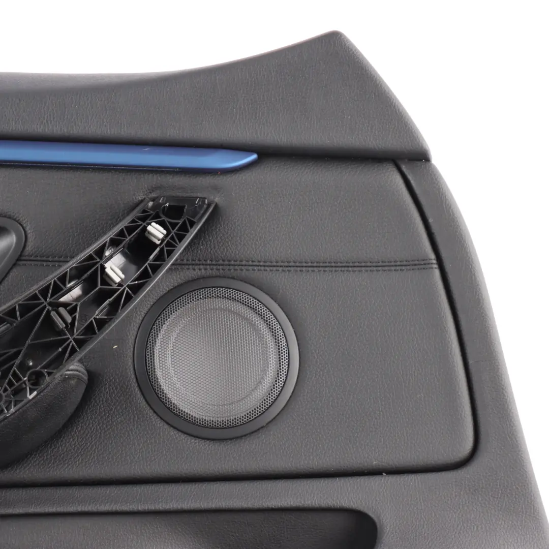 Door Card Front Left N/S Lining Trim Panel Black Leather to BMW F36 LCI with Part number 7347161 BMW F36 LCI Door Card Front Left N/S Lining Trim Panel Black Leather - SKU 7347161-3 - Part number 7347161