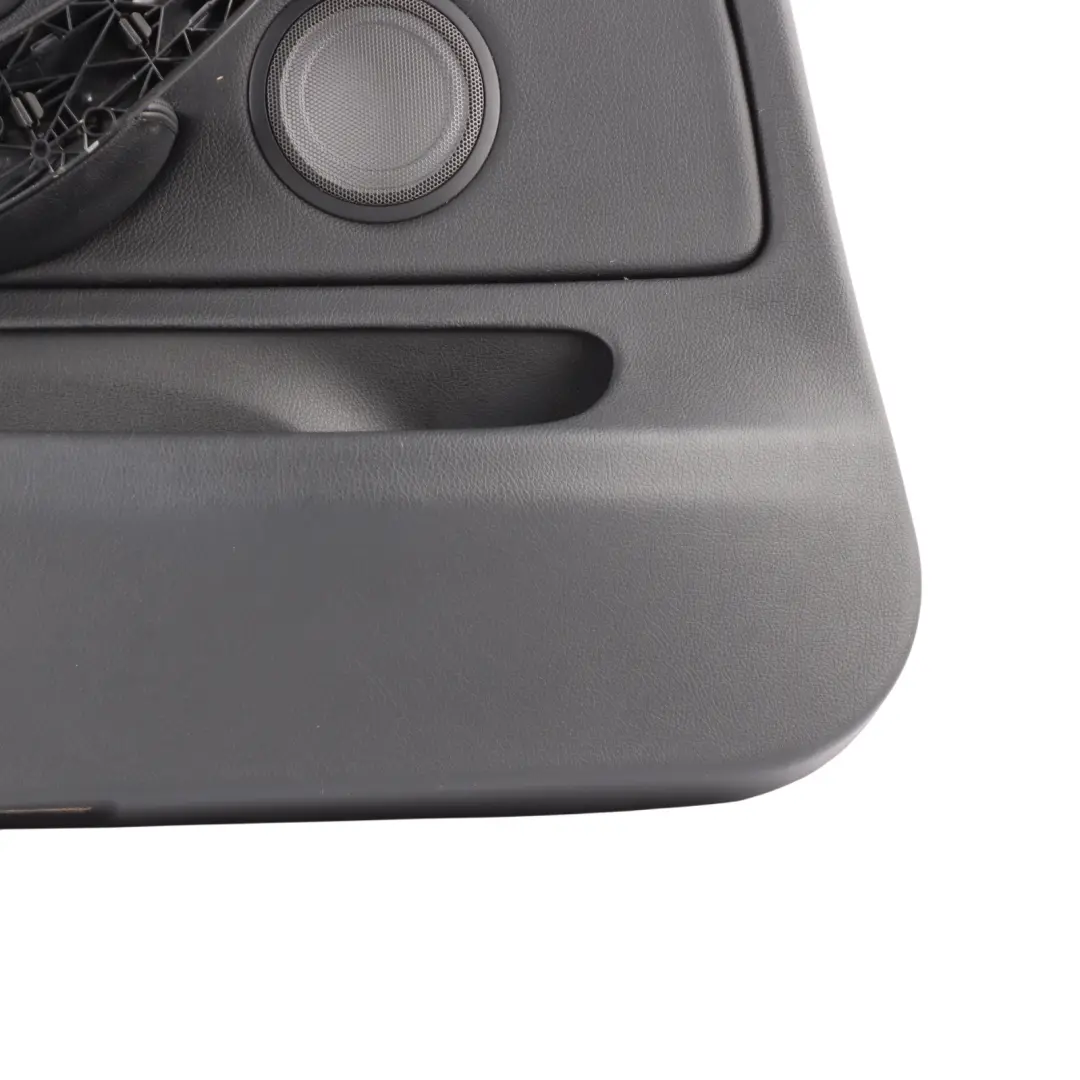 Door Card Front Left N/S Lining Trim Panel Black Leather to BMW F36 LCI with Part number 7347161 BMW F36 LCI Door Card Front Left N/S Lining Trim Panel Black Leather - SKU 7347161-3 - Part number 7347161