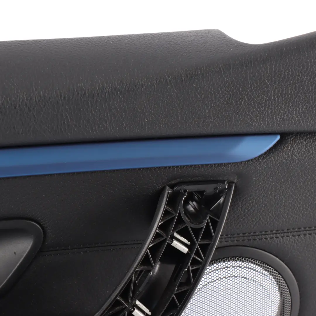 Door Card Front Left N/S Lining Trim Panel Black Leather to BMW F36 LCI with Part number 7347161 BMW F36 LCI Door Card Front Left N/S Lining Trim Panel Black Leather - SKU 7347161-3 - Part number 7347161