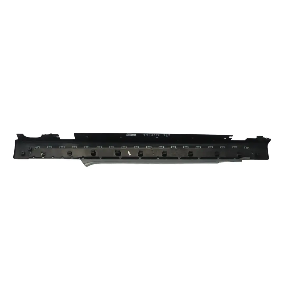 Mini F56 Side Skirt Right O/S JCW Sill Cover Rocker Moonwalk Grey Metallic - B71 - SKU 7352152-MGM - Part number 7352152