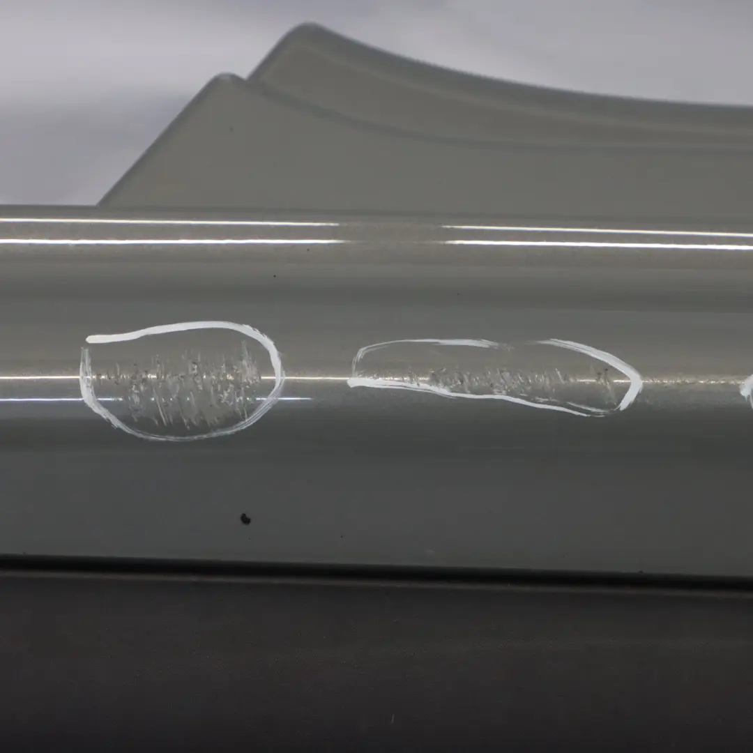 Mini F56 Side Skirt Right O/S JCW Sill Cover Rocker Moonwalk Grey Metallic - B71 - SKU 7352152-MGM - Part number 7352152