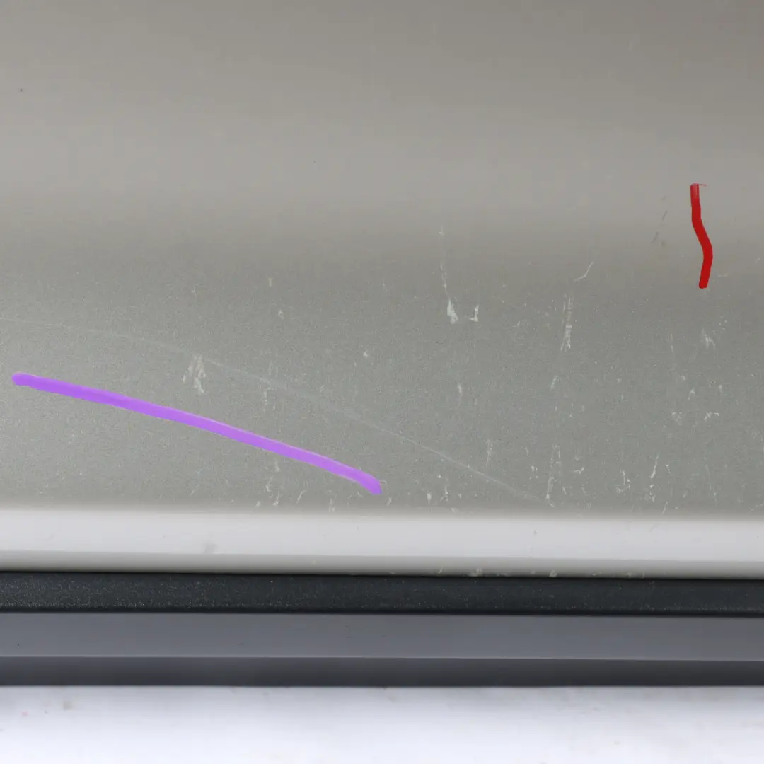 BMW X3 F25 Door Front Right O/S Mineralsilber Silver Metallic - A14 - SKU 7355804-MS - Part number 7355804