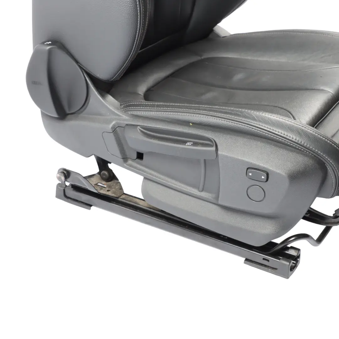 BMW F46 M Sport Seat Front Right O/S Interior Heated Leather Black - SKU 7374870-4 - Part number 7374870