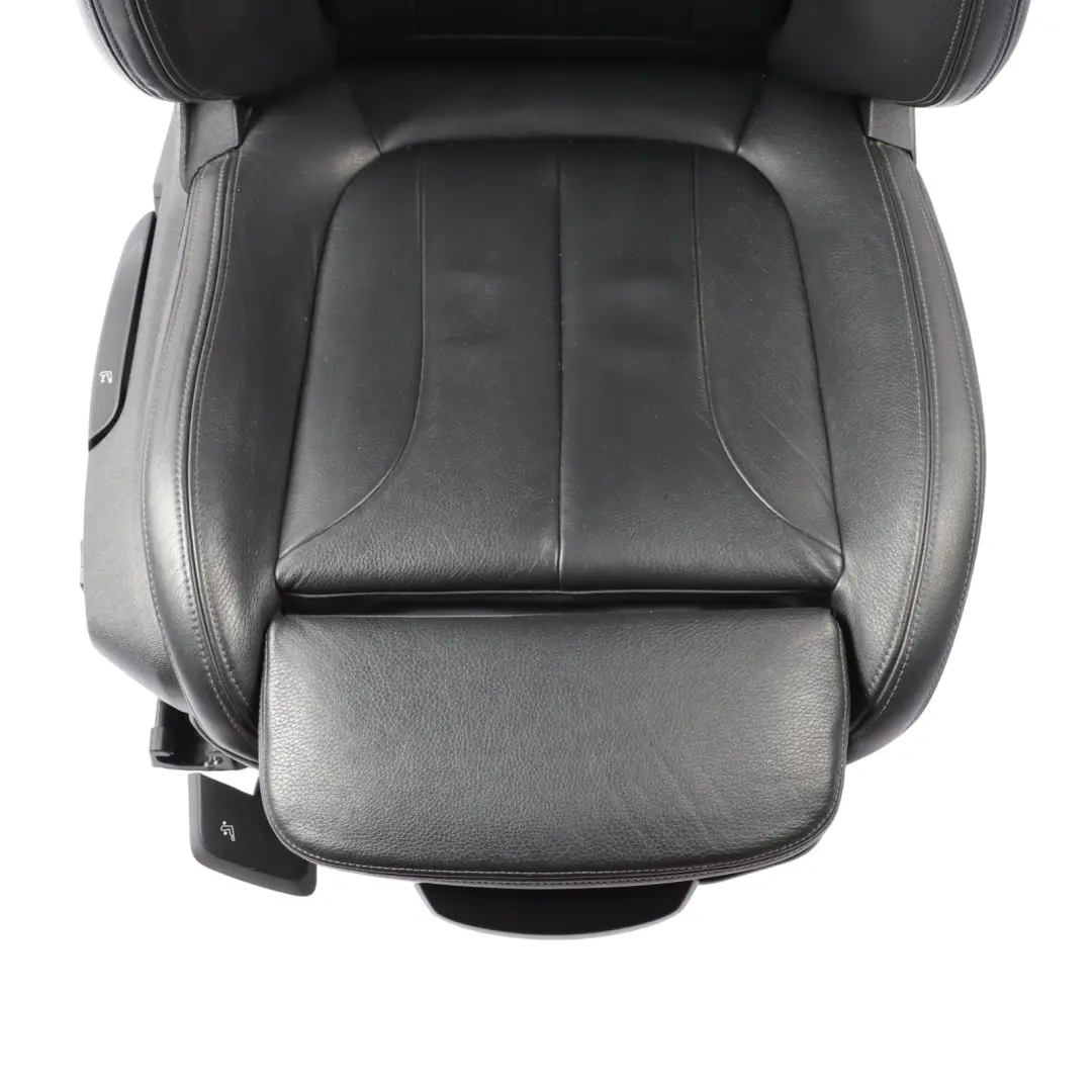 BMW F46 M Sport Seat Front Right O/S Interior Heated Leather Black - SKU 7374870-4 - Part number 7374870